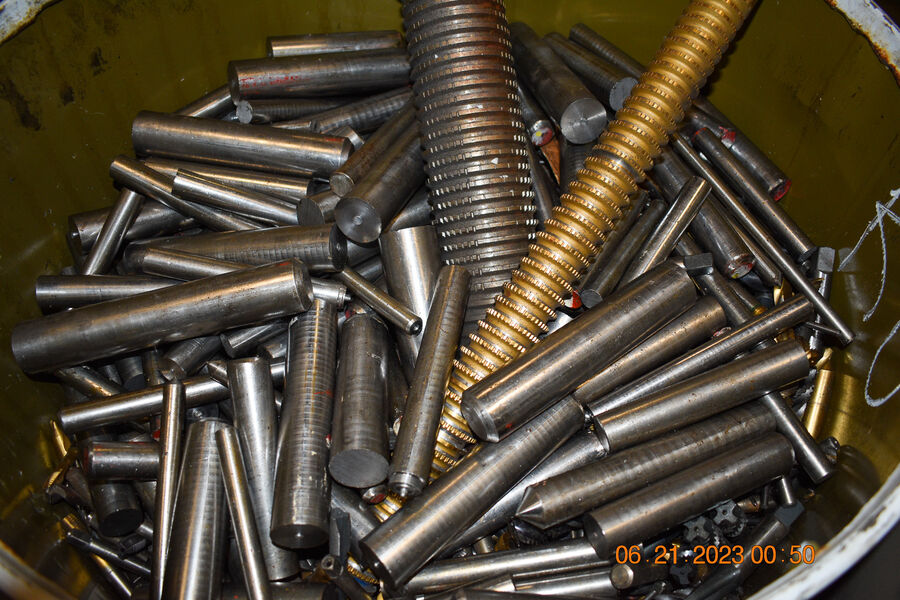 Carbide rounds and tooling scrap
